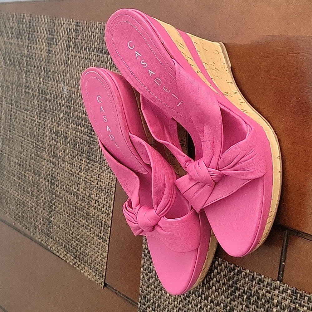 Casadei platform sandals size 7